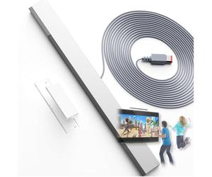 Wii Sensor Bar Original Wii Sensor IR Signal Ray Sensor Bar Récepteur filaire avec support pour Nintendo WII/WIIU