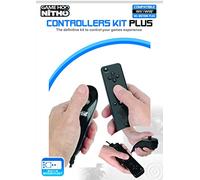 Wii U Manettes Nunchuk Kit 2en1 Plus Manette sans Fil Bluetooth Noir
