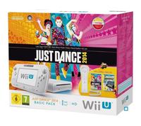 Nintendo Wii U 8 Go Basic Pack Blanc + Nintendo Land + Just Dance 2014