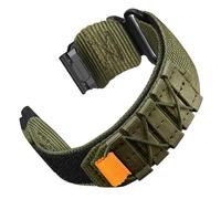 WIIKAI Bracelet de Rechange Compatible avec Garmin Fenix 8 51MM/ Fenix 7X/7X pro/Fenix 6X GPS/6X PRO/Fenix 5x GPS/5x Pro/avec COROS VERTIX2 Nylon Bracelets de Montre de Rechange.(Vert armée) 26mm