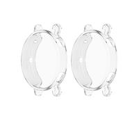 WIIKAI Coque Bumper Compatible avec Huawei Watch GT 4 Coque avec Protection en TPU Boîtiers Étui de Protection Watch Case.(Transparent+Transparent)(41mm)