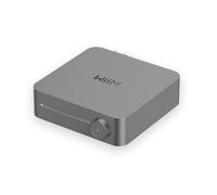 WiiM Amplificateur de streaming multiroom Amp – AirPlay, Google Cast, Alexa – Gris spatial