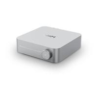 WiiM Amp : Amplificateur de Streaming Multiroom | Compatible avec AirPlay, Google Cast, Alexa | HDMI, Contrôle Vocal | Diffusez Depuis Spotify, Amazon Music, Tidal et Plus | Argent