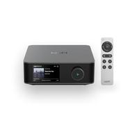WiiM Amp Ultra, ampli stéréo Streaming, HDMI Arc & RoomFit, Gris sidéral