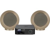 WiiM Amp Ultra Anthracite + Elipson Planet L Performance Beige mat - Chaînes composées