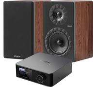 WiiM Amplificateur de streaming WiiM Amp Ultra – 100W, DAC ESS ES9039Q2M, RoomFit – Gris Spatial