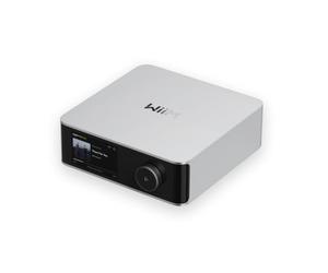 WiiM Ultra Streamer Hi-Res avec écran Tactile et DAC ESS, Argent | Streaming Wi-Fi, correction RoomFit, HDMI ARC, entrée Phono et audio multi-pièce, pour amplificateurs ou enceintes actives