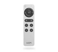 WiiM Voice Remote 2 pour streamer et amplificateur de musique WiiM | Push-to-Talk, 4 boutons de préréglage intelligents | Batterie rechargeable | Design élégant en aluminium | Télécommande Bluetooth à