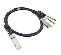 Wiitek 40GbE QSFP+ vers 4 SFP+ Câble de Fixation directe, 30 AWG en cuivre Passif Twinax 3M(10ft) Cisco
