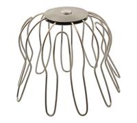 WIIYENA 1 filtre de protection de gouttière en acier inoxydable pour jardin, gouttière, gouttière de descente, protection de balcon, pièces d'amélioration de la maison, 50-70 mm