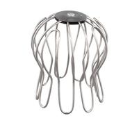 WIIYENA 1 filtre de protection de gouttière en acier inoxydable pour jardin, gouttière, gouttière, protection des feuilles, protection de balcon, pièces d'amélioration de l'habitat, 90-105 mm