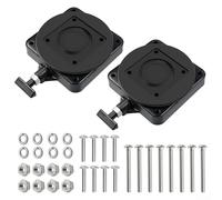 WIIYENA 2207003 Kit de base de montage rotatif à profil bas pour Downrigger, Uni-Troll, Lake-Troll & Magnum Series, pivotant à 360° avec 16 points de verrouillage