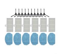 WIIYENA Accessoires pour aspirateur EICOBOT BR150, pour Cecotec pour Conga 999 X-treme Robot Mop Chiffons Filtres Brosses latérales Pièce de rechange