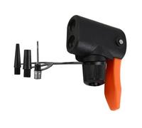 WIIYENA Adaptateur de buse multifonction pour pompe à vélo 3 en 1 Tête de valve Presta et Dunlop, PVC, 38 x 27 x 6 mm