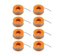 WIIYENA Bobine de fil pour débroussailleuse Bosch F016800175 - 8 m x 0,6 mm - Facile à couper et à couper - Équipement de jardin (8 pièces)