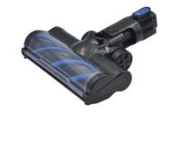 WIIYENA Brosse de sol combinée multifonctionnelle compatible avec aspirateur sans fil INSE N5, brosse à rouleau pour tapis et sols durs, noire