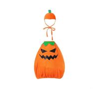 WIIYENA Costume d'oie d'Halloween pour oies de 58,4 cm, avec cape, chapeau de sorcière et sac de citrouille pour rehausser l'apparence du porche ou du jardin (citrouilles)