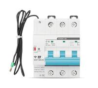 WIIYENA Disjoncteur intelligent TUYA 3P 16 A avec télécommande sans fil, minuterie et surveillance d'applications pour l'automatisation de la maison, de l'usine et de la ferme