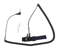 WIIYENA Dragonne antistatique avec fil conducteur tressé, mise à la terre réglable ESD pour protection, bobine de 20 m, temps de décroissance 01 s