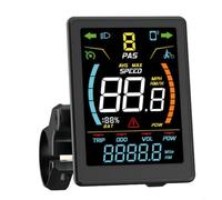 WIIYENA Écran d'affichage pour vélo électrique et scooter DZ32 compatible avec tension 24 V-48 V et connecteur SM pour contrôleur de protocole OMD 2