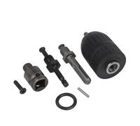 WIIYENA Ensemble de mandrins 5 en 1 très résistants sans clé avec capacité de 2 à 13 mm, filetage UNF 1/2" x 20, tige hexagonale et adaptateur SDS PLUS pour bricolage et utilisation professionnelle