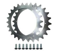 WIIYENA Ensemble de pointes antidérapantes pour robot de tonte Mammotion Yuka 1500 et 2000 - Accessoires de rechange pour tondeuse à gazon à centrage automatique