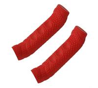 WIIYENA Housse de poignée de frein en silicone pour scooter électrique, leviers de frein à enfiler, coque de protection légère et imperméable pour vélos pliants de route et de montagne (rouge)