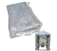 WIIYENA Housse de rechange en PVC pour serre sans cadre, intérieur et extérieur, 143 x 143 x 195 cm (PVC)