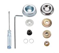 WIIYENA Kit complet d'adaptateur de tête de débroussailleuse en métal pour l'entretien de la pelouse, y compris housse de protection et plaques de pression pour un fonctionnement sûr et précis de la