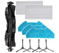 WIIYENA Kit d'accessoires pour aspirateur BObsweep pour Dustin/pour Ultra-Vision Filtre à brosse latérale Pièces de rechange
