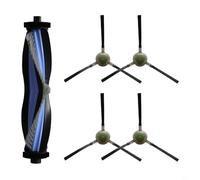 WIIYENA Kit d'accessoires pour robot aspirateur Lefant pour M3 de rechange avec 1 brosse principale et 4 brosses latérales