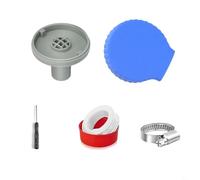 WIIYENA Kit de buse d'entrée de piscine 32 mm avec matériau ABS, accessoires complets et installation simple