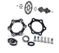 WIIYENA Kit de conversion d'adaptateur de moyeu Boost pour vélo avant 15 x 100 mm à 110 mm et arrière 12 x 142 mm à 148 mm, alliage d'aluminium