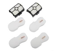 WIIYENA Kit de filtres compatibles avec les modèles Shark HZ4000 HZ3002 Powerdetect, comprend 4 filtres en mousse et 2 filtres HEPA pour un nettoyage facile