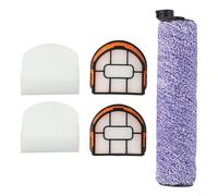 WIIYENA Kit de remplacement pour Shark / pour HYDROVAC WDB1F2 AW201 WD201 WD201 WD201 WD101 WD100, pièce d'aspirateur avec 1 rouleau de brosse + 2 filtres en mousse + 2 filtres