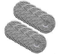 WIIYENA Lot de 10 chiffons en microfibre pour aspirateur Deebot T30C pour Pro Omni pour Ecovacs Robot aspirateur serpillère Pièces de rechange Tapis de nettoyage