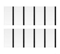 WIIYENA Lot de 10 filtres de rechange pour aspirateur Lefant pour M3 et M3 Max - Lavables - HEPA