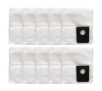 WIIYENA Lot de 10 sacs d'aspirateur pour Eureka NEW400 pour aspirateur Floormop Robot Kit d'accessoires grande capacité pour collecteur de poussière