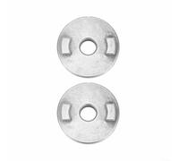 WIIYENA Lot de 2 adaptateurs de lame de tondeuse 76,2 cm pour Toro TimeMaster pour tondeuses à gazon Turfmaster, pour modèles 20199 20200 20975 20977 22200 22205TE 22210, OEM 1205236 (2 pièces)