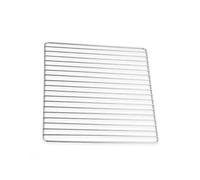 WIIYENA Lot de 2 filets de gril carrés en acier inoxydable pour bacon épais - Four au carbone - Convient pour barbecue extérieur - 30 x 25 cm