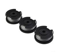 WIIYENA Lot de 3 bobines et fils de rechange pour débroussailleuse Bosch Easygrasscut 18 V, 23, 26, 18-230, 18-260, pour ligne de coupe de 4 m et 6 mm