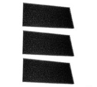 WIIYENA Lot de 3 filtres éponge en mousse noire pour aspirateur Gorenje T408HD-W. AU T411HD-W