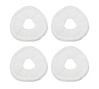 WIIYENA Lot de 4 chiffons de nettoyage pour Narwal Ultra pour aspirateur robot Narwal J4, accessoires pour empreintes de pieds, jus de fruits, sacs d'aspirateur en tissu, filtre