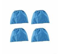 WIIYENA Lot de 4 sacs filtrants de rechange en tissu pour aspirateur Einhell BTVC 1250 S, filtre de protection du moteur en tissu non tissé, installation facile