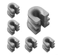WIIYENA Lot de 6 manchons à œillets pour débroussailleuse Stihl Fs90, Fs100, Fs200, Fs55, Fs70, Fs80, Fs85