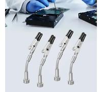 WIIYENA Mains d'aide à souder avec bras flexibles en col de cygne et pour pinces crocodile, 2 ou 4 pièces, pince PCB en acier inoxydable, réparation électronique et projets de bricolage