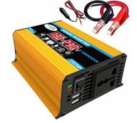 WIIYENA Onduleur de voiture 12 000 W CC 12 V vers 220 V USB de charge pour l'électronique, convertisseur de puissance portable pour les voyages et les urgences