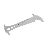 WIIYENA Outil multifonction pour chaîne de vélo avec jauge d'usure crochet et vis de mesure pour le cyclisme