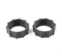 WIIYENA Paire d'adaptateurs de tuyau de rechange pour pompe de piscine Intex pour pompes à connexion filetée, série 25007, se convertit en style de serrage