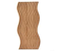 WIIYENA Planche de service en bois avec design polyvalent pour la décoration de cuisine et le stockage du fromage et du pain, planche de cuisine ondulée